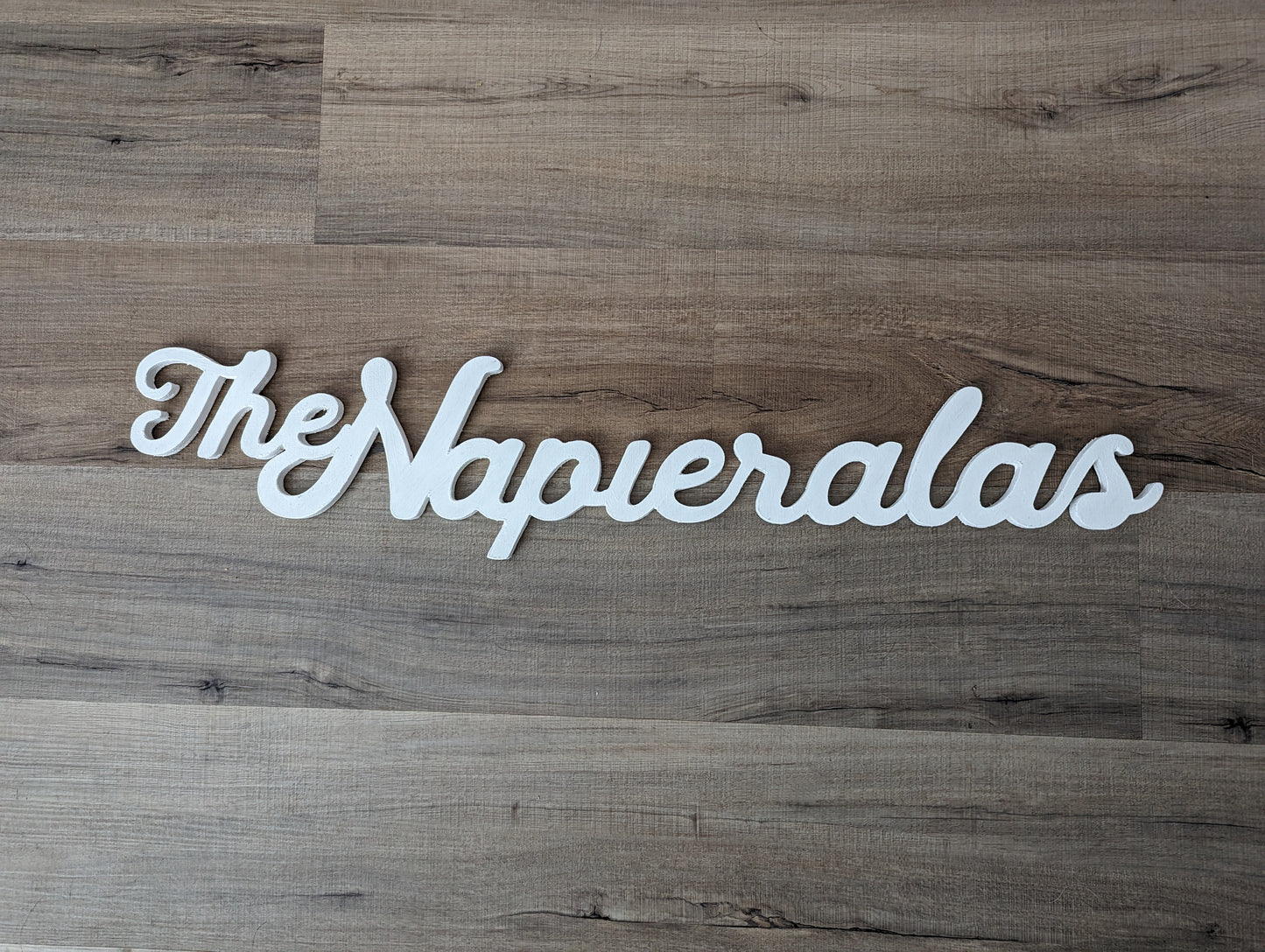 Last Name Sign