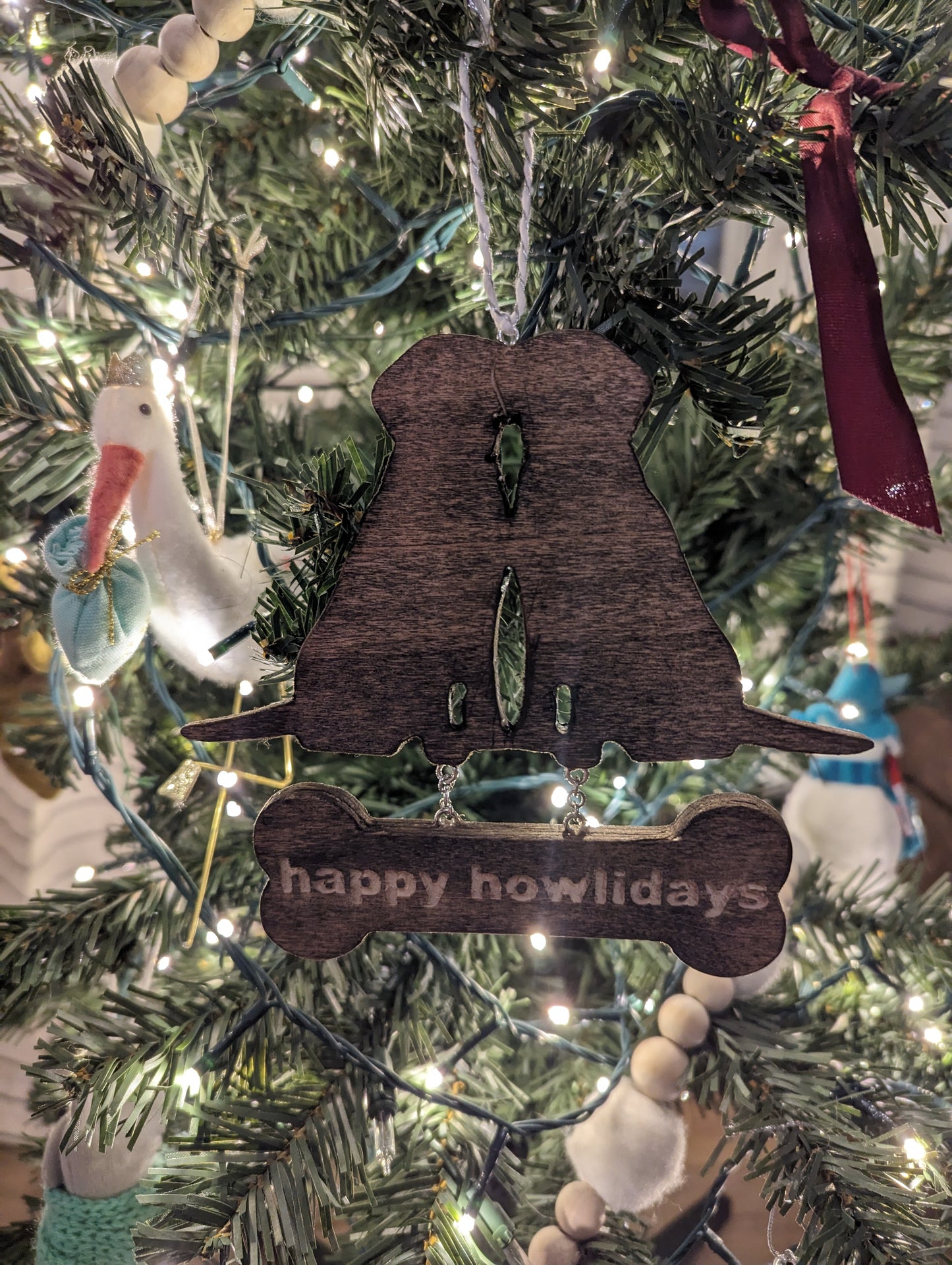 Happy Howlidays Ornament